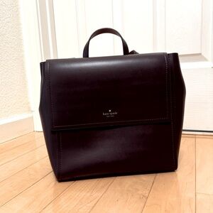KATE SPADE Flap Backpack | Deep Plum | OS